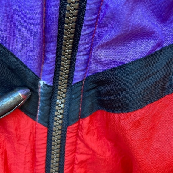 Women's Vintage Weather Tamer Jacket Multicolor Western NO SIZE Nylon Full Zip - Picture 8 of 14